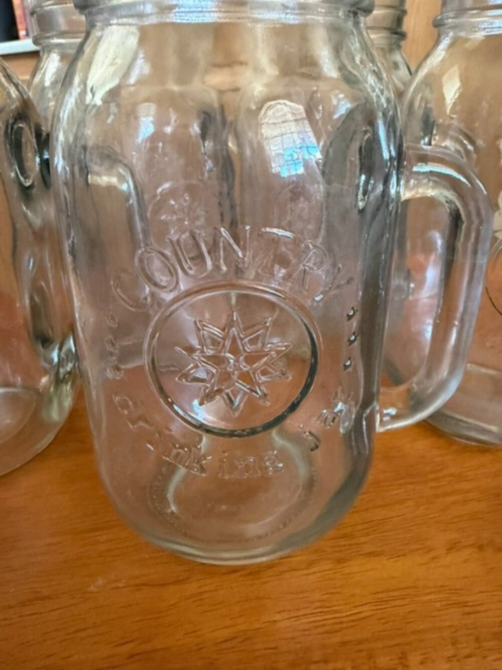 Vintage Set of 5 Country Mason 24oz Drinking Mug